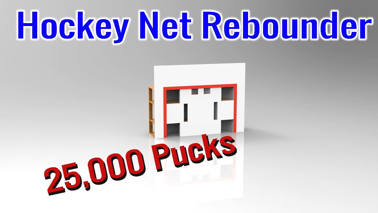 Hockey Net Rebounder - Update - 25,000 Pucks Later