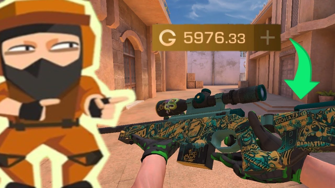 Montando inventário verde de 6000k de gold no standoff 2 (montando inventário #1)