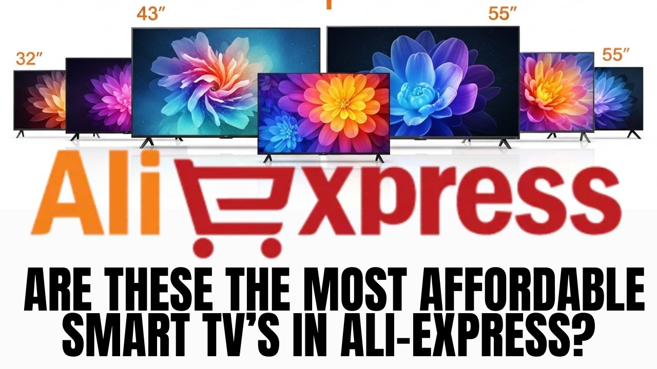 10 Most Affordable Smart TVs on AliExpress – Big Screen, Small Price!
