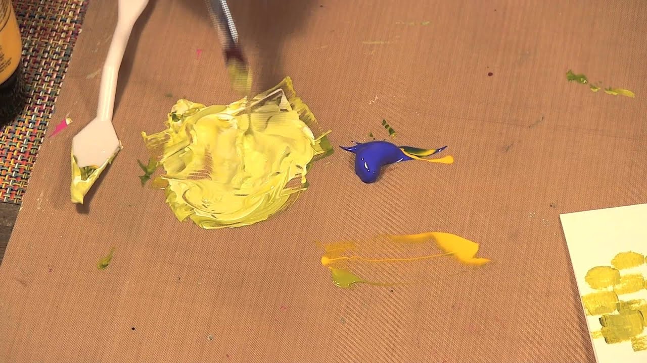 Acrylic Color Explorations By Chris Cozen