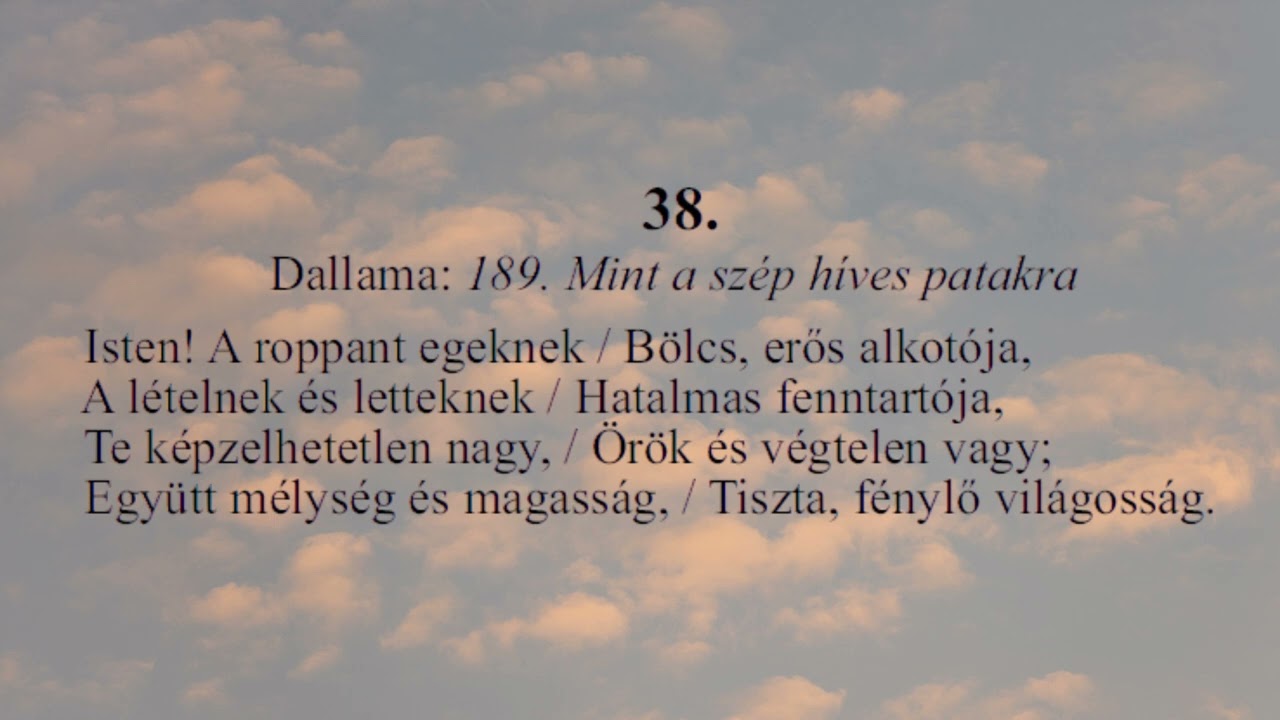 38. Isten! a roppant egeknek