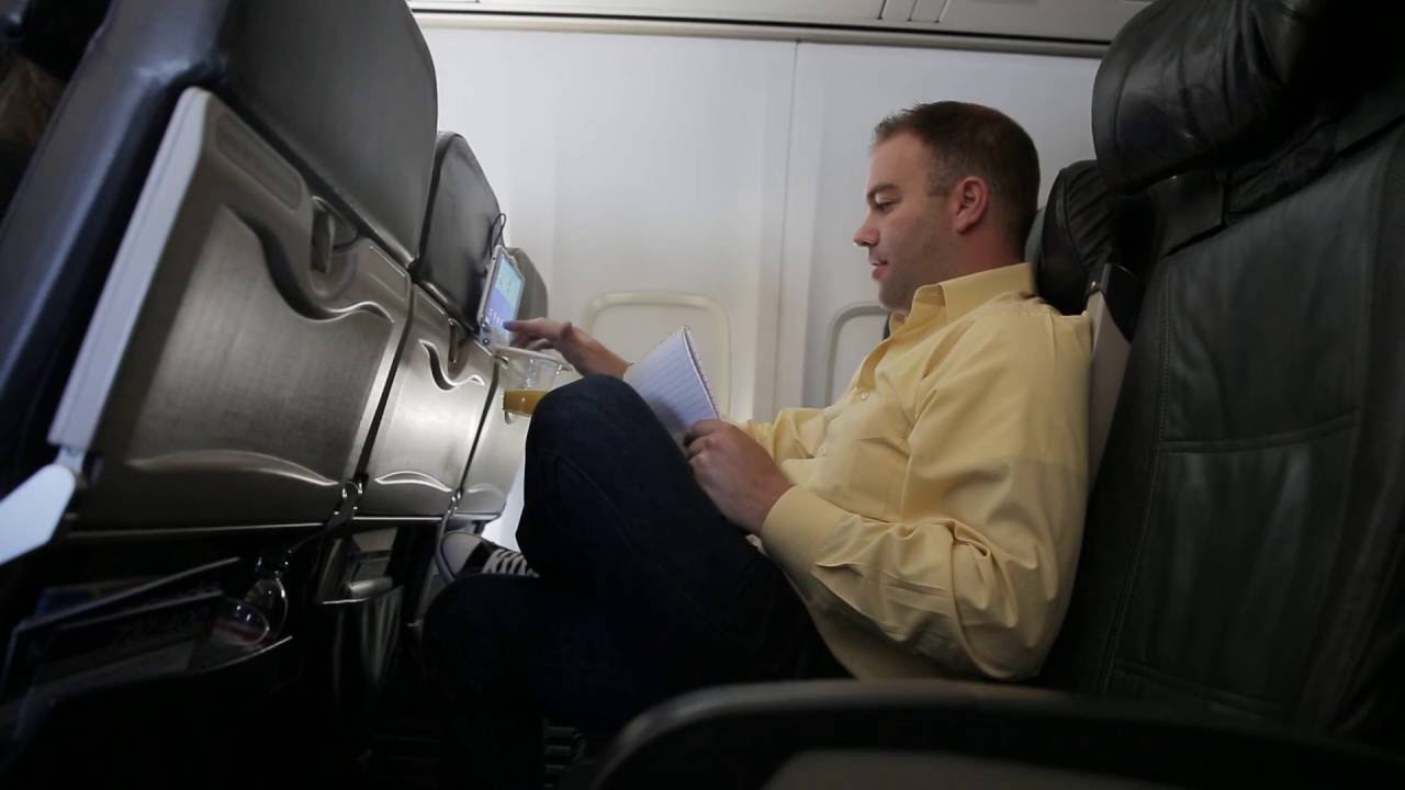 The Airhook Uses Your Tray Table Like You've Never Seen Before!