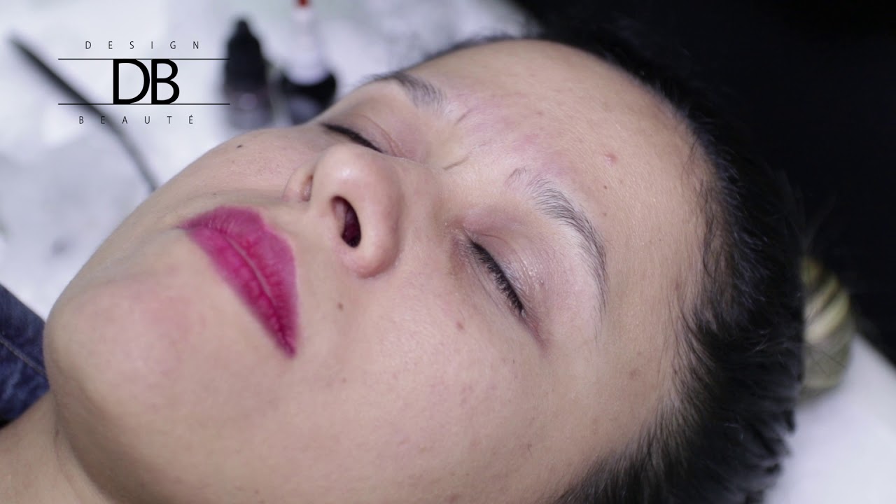 Tutoriel du pas à pas du microblading en français