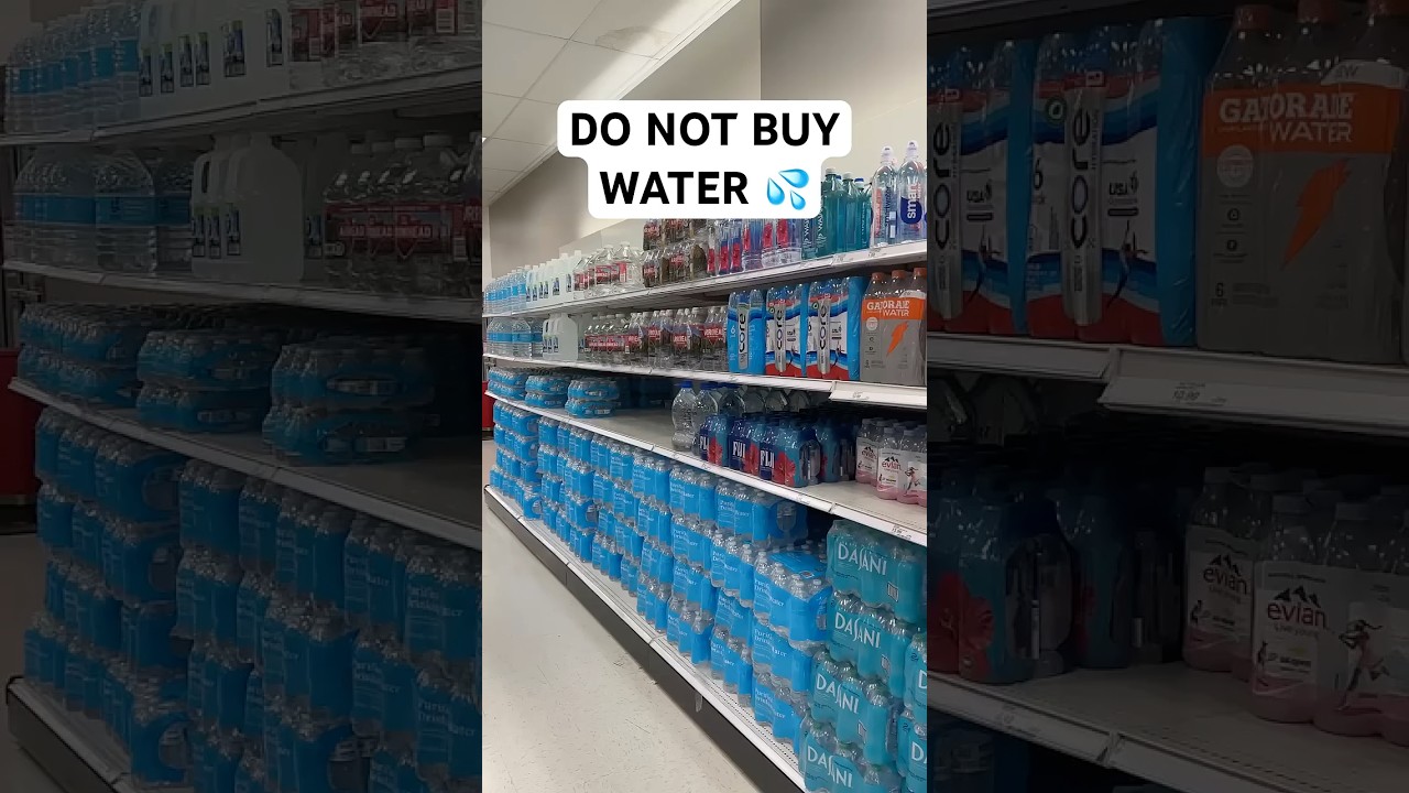 Each water bottle cap color has a secret meaning 💦 #lifetips #groceryshopping￼ #lifehacks #shopping