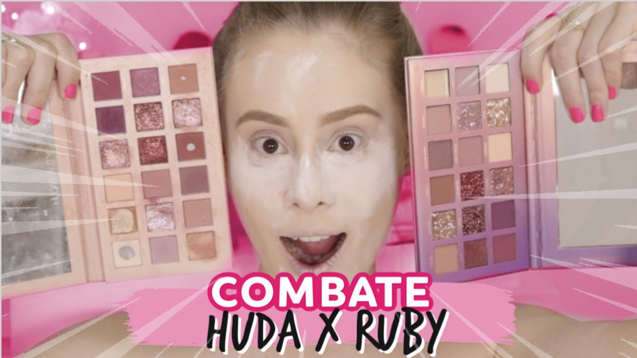 A PALETA BARATA mais GRINGA que TESTEI RUBY ROSE X HUDA BEAUTY | Amanda Pastore
