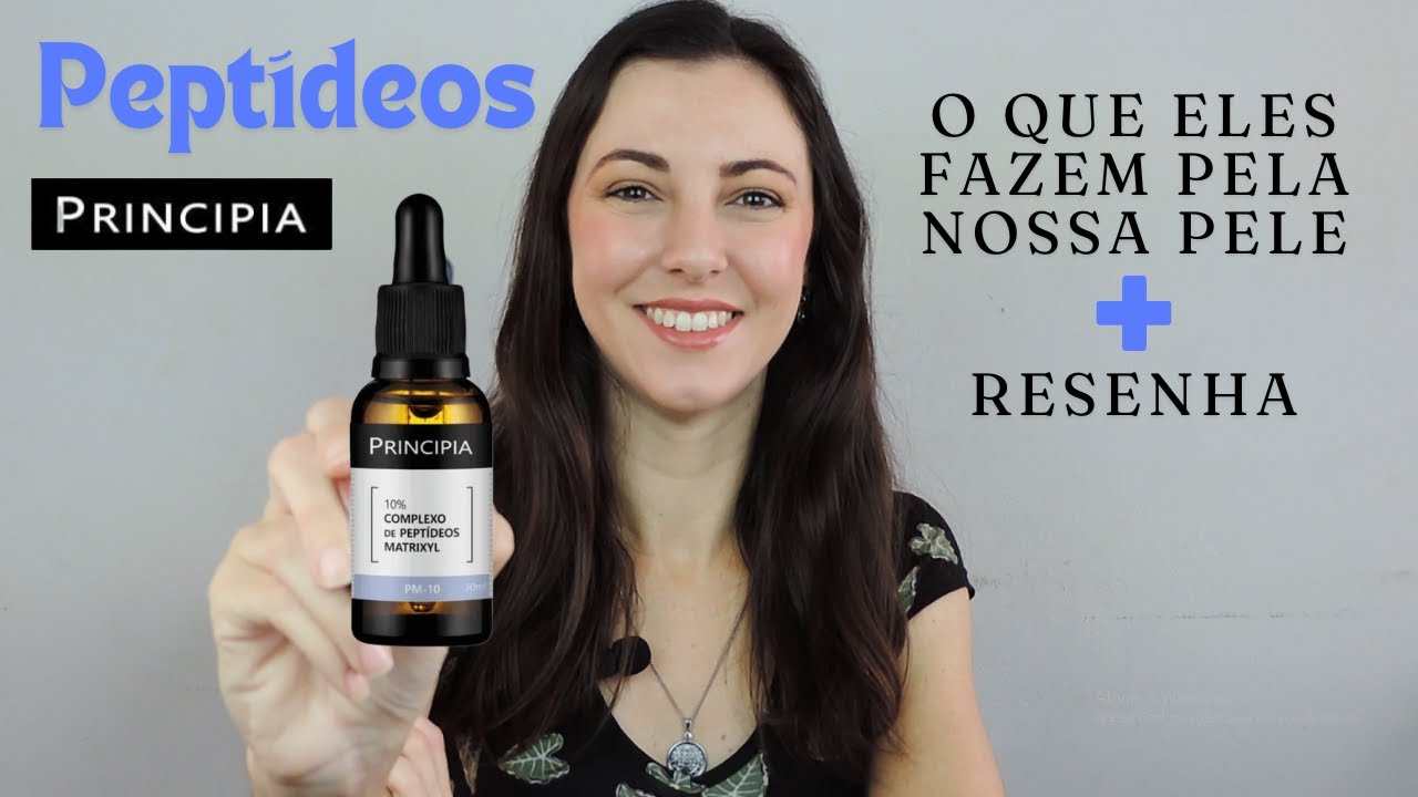 PEPTÍDEOS: O que são, Como agem na pele - Sérum da PRINCÍPIA
