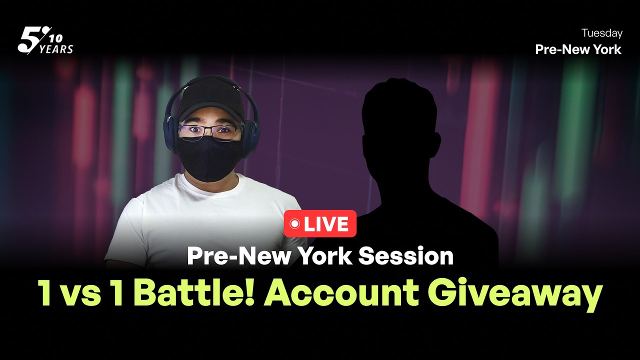 1 vs 1 Battle! Account giveaway | Live with The5ers