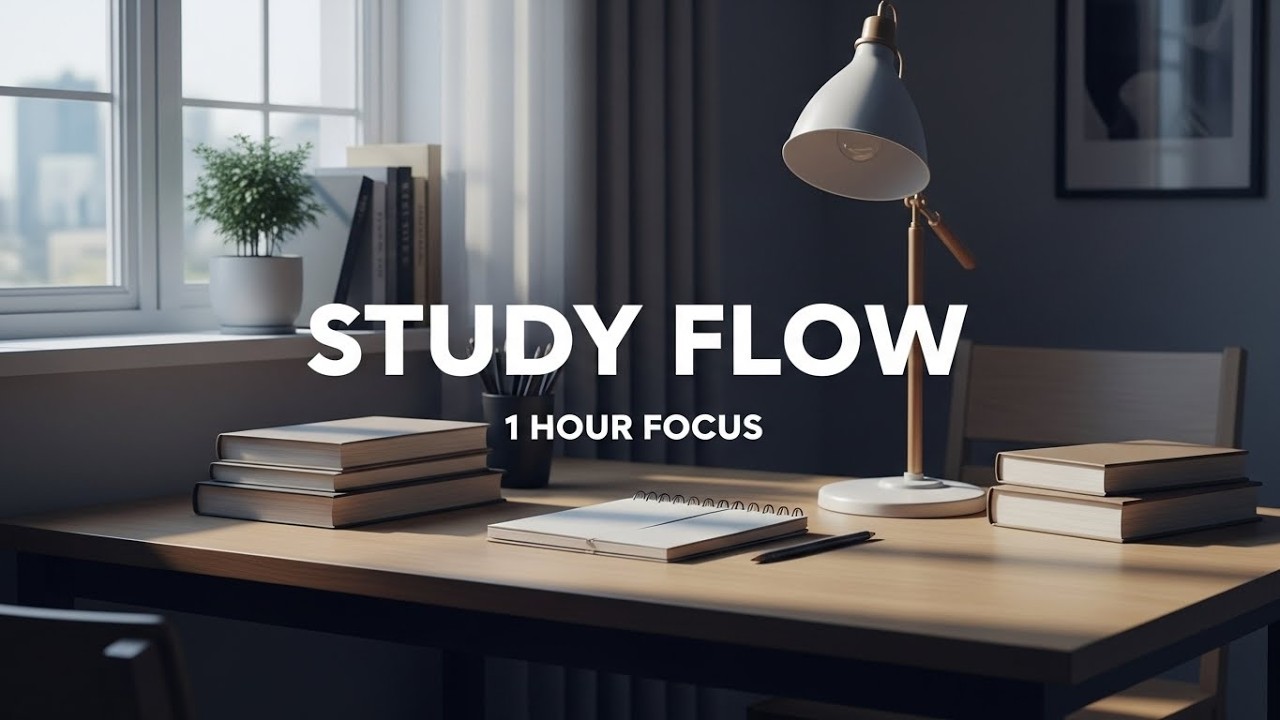 1 Hour Study Flow 📚 | Deep Focus Music for Reading & Studying | No Lyrics
