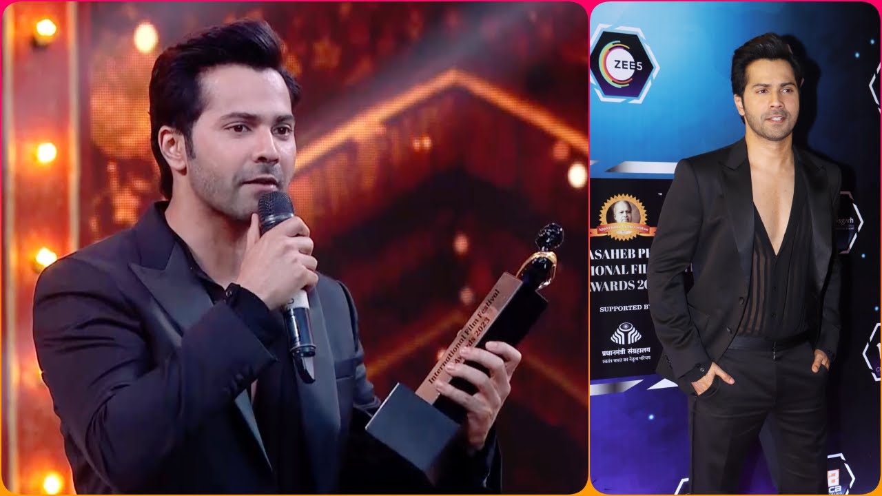 Critics Best Actor | Varun Dhawan | #bhediya | Dadasaheb Phalke Award 2023 #dpiff #varundhawan