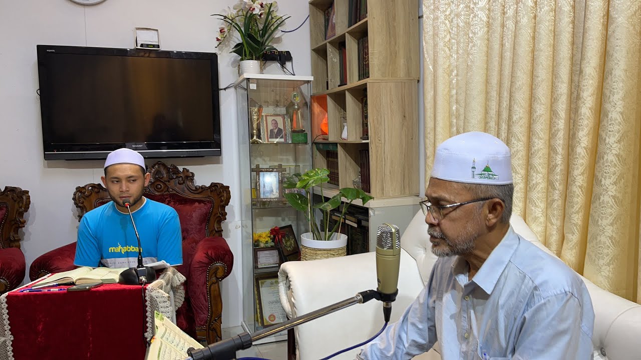 Talaqqi qari zakiuddin hanafi bersama ustaz yahya daud - al aaraf 142
