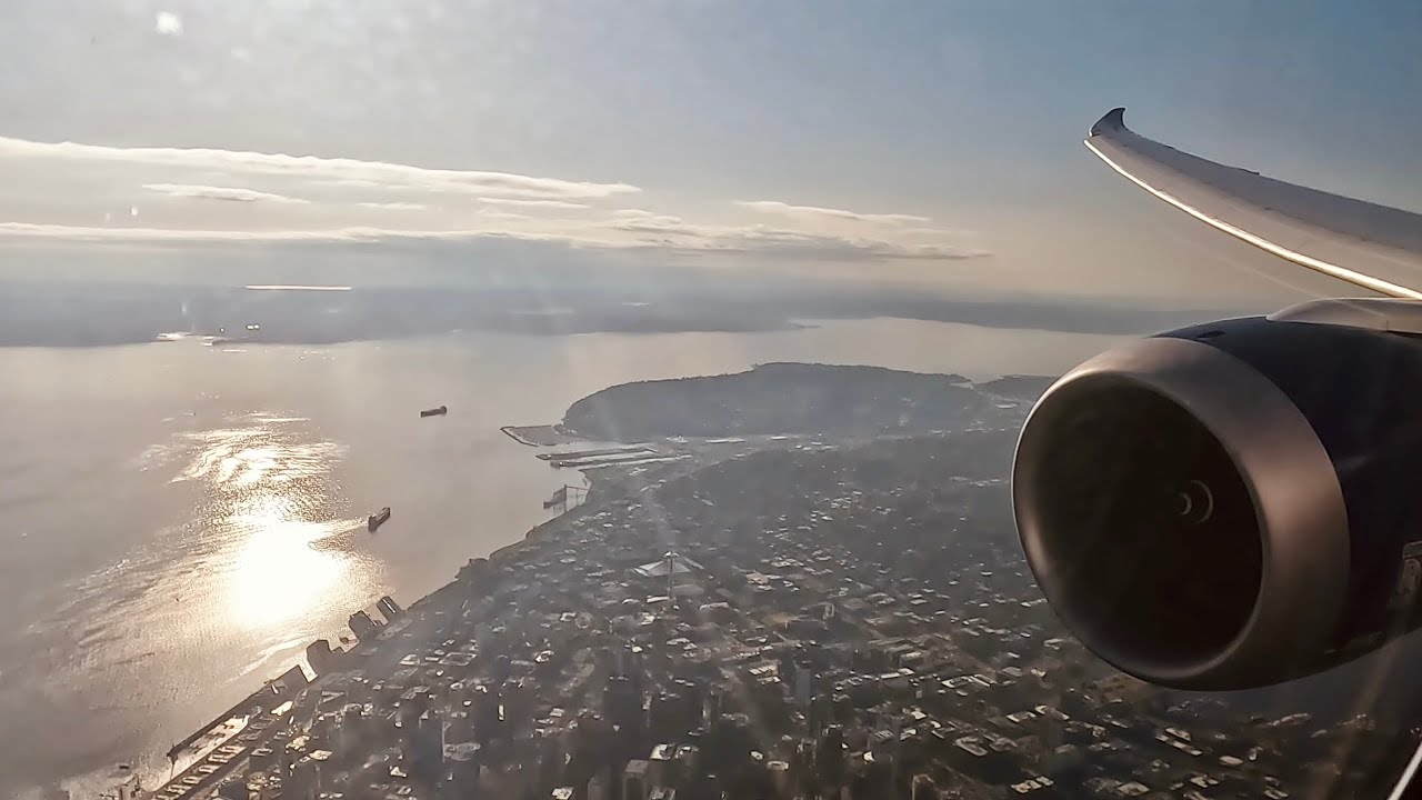 Early Evening British Airways 787-10 Landing in Seattle (SEA) 🇺🇸 from London Heathrow (LHR) 🇬🇧