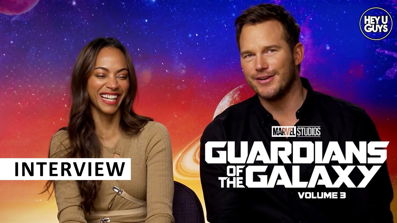 Chris Pratt & Zoe Saldana on Guardians of the Galaxy 3, favourite songs & favourite memories