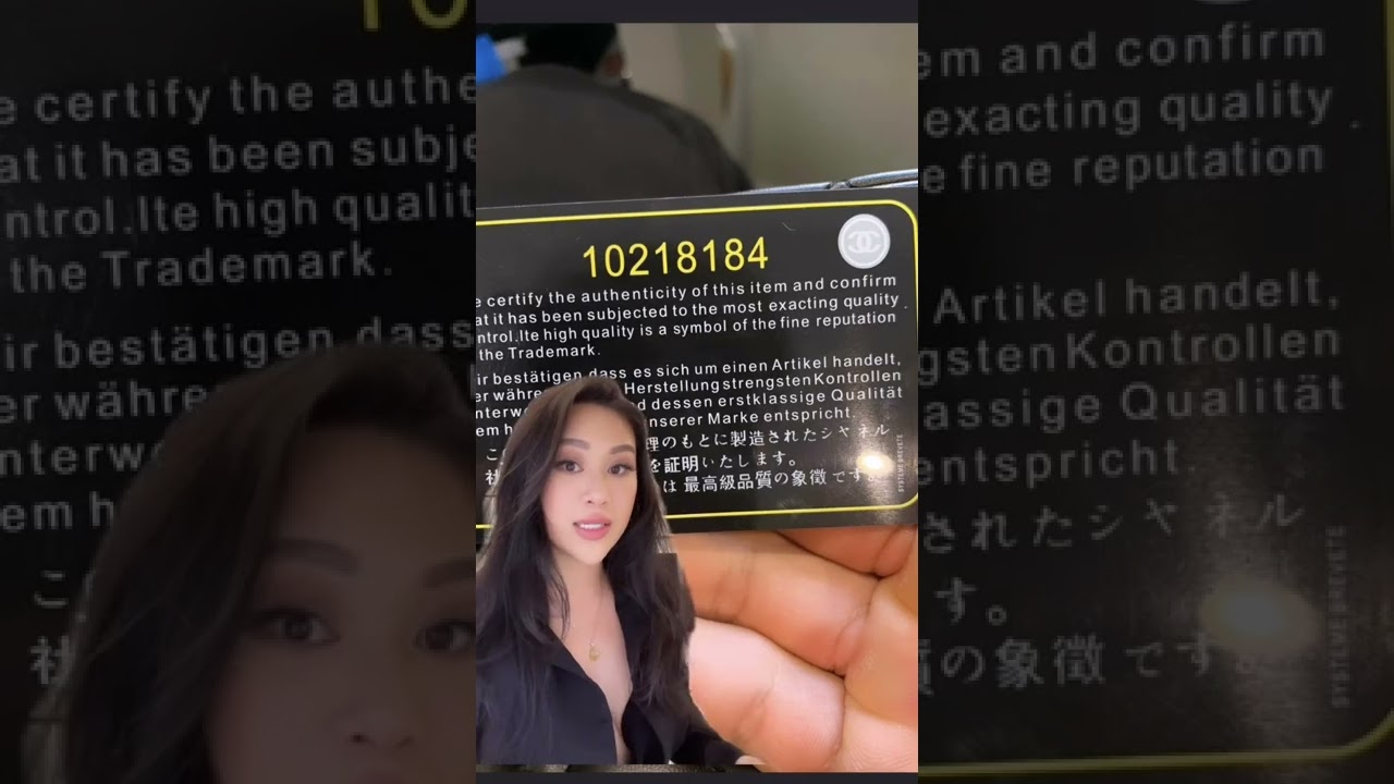 Watch out for this Chanel serial number!