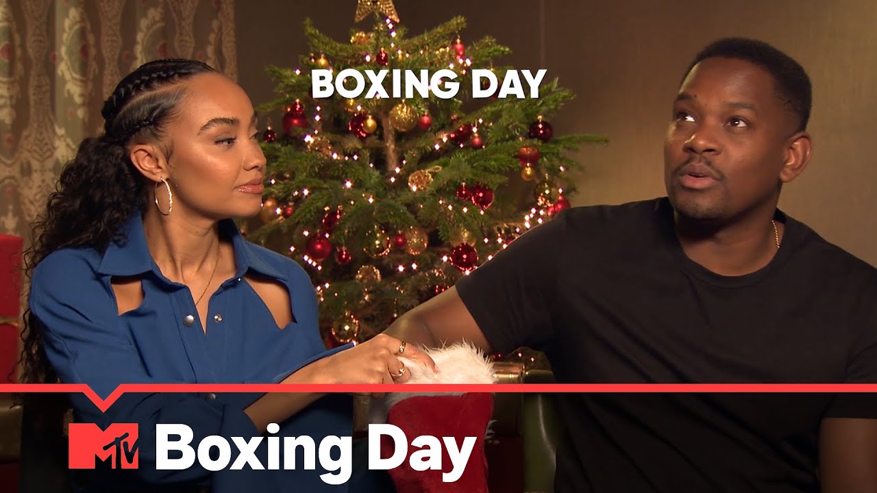 Leigh-Anne Pinnock and Aml Ameen Play 'Secret Stocking' | MTV Movies | MTV UK