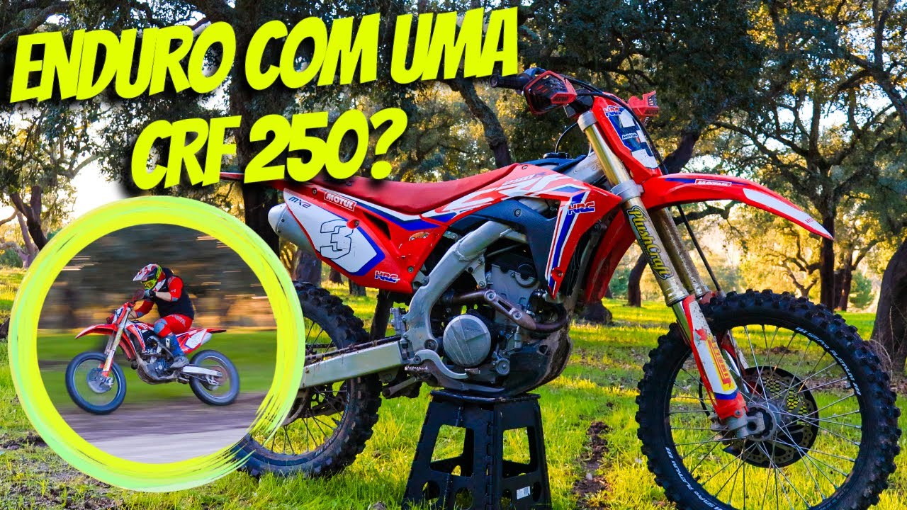 Enduro com uma Honda CRF 250? | A Brava 250cc!