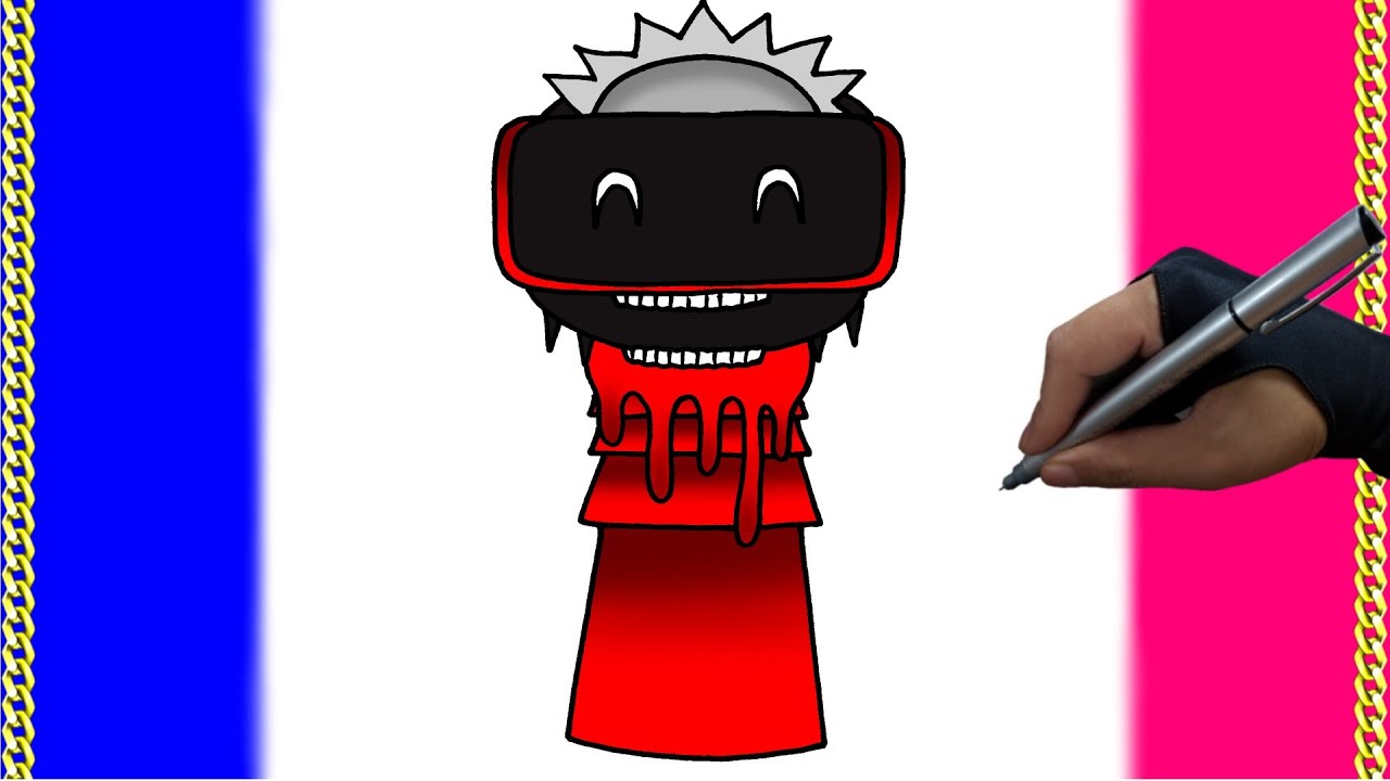 How To Draw Sprunki Fun Bot Phase 10