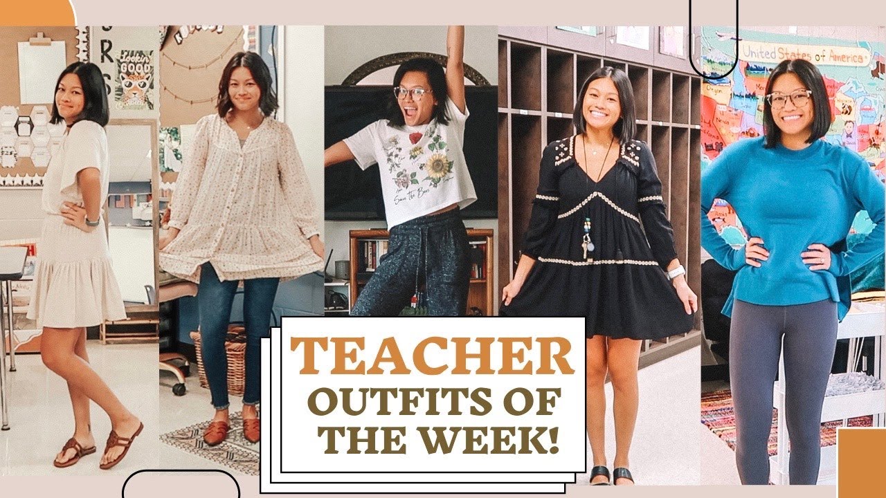 ✰TEACHER Outfits Of The Week✰ | SIMPLE & AFFORDABLE