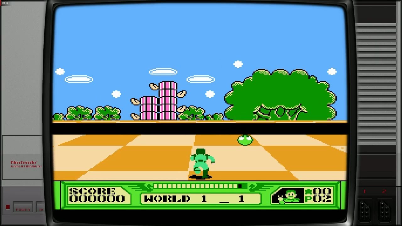 The 3-D Battles of WorldRunner (NES) | Cl&aacute;ssico da Square em Pseudo-3D (1987)