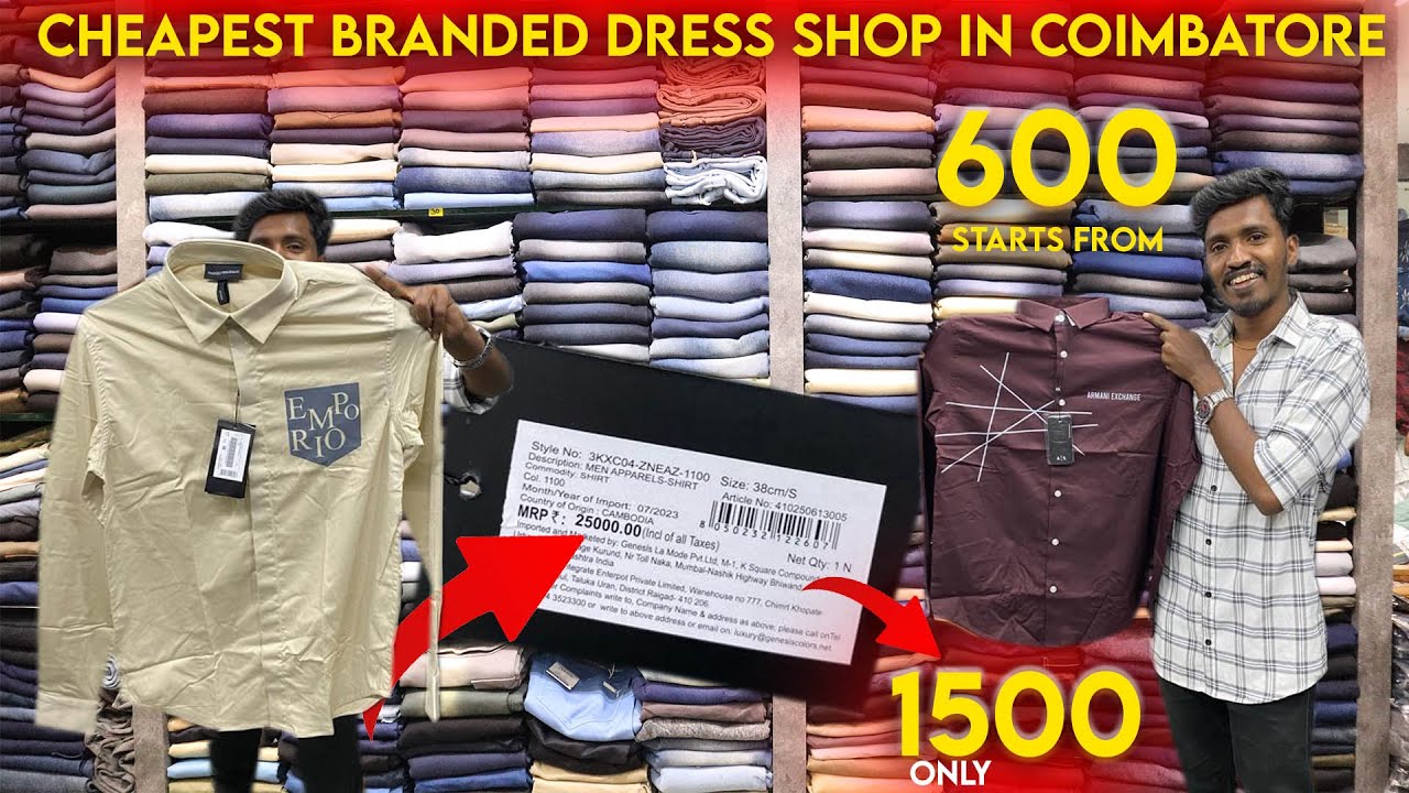 Cheapest Branded Mens Wear In Coimbatore | 70% to 80% offer |  Coimbatore mens Wear