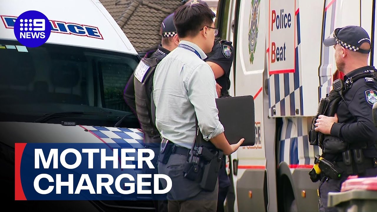 Mother charged over death of four-year-old girl | 9 News Australia