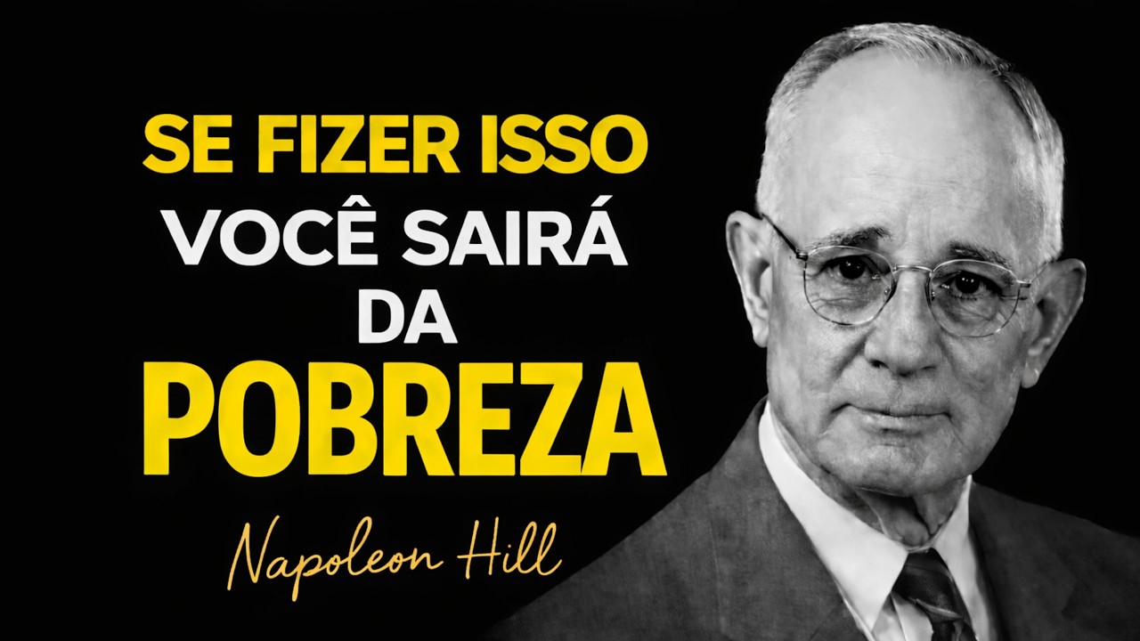 A REGRA DOS 12 MESES QUE PODE TIRAR VOCÊ DA POBREZA | Napoleon Hill 
