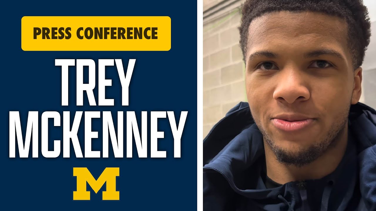 Защитник баскетбольной команды Мичигана Трей МакКенни отреагировал на победу над командой MSU.