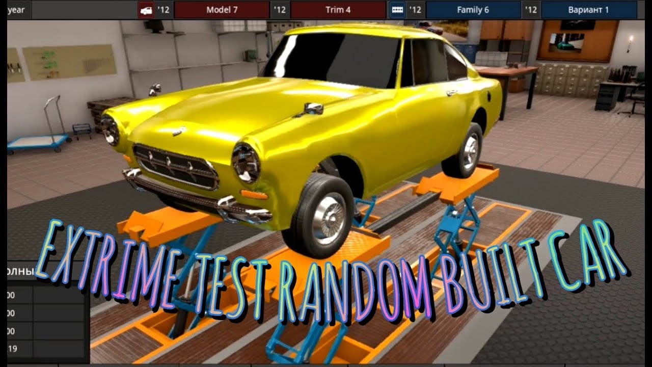 EXTREME TEST RANDOM BUILT CAR #1 | Automation+BeamNG.drive