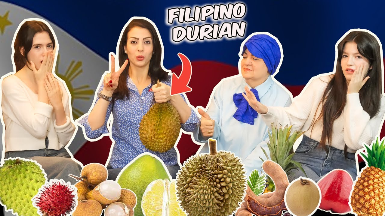 Пробуем самые странные фрукты на Филиппинах в первый раз!🇵🇭