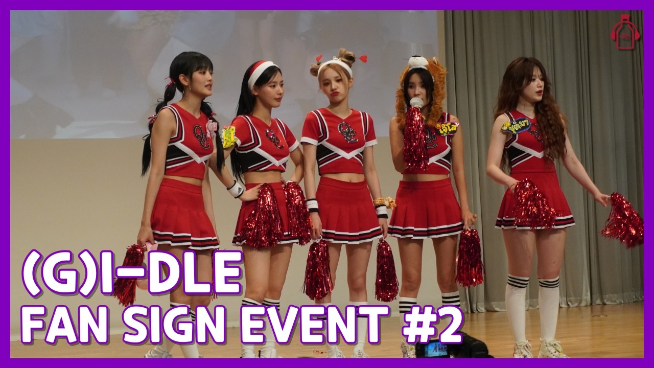 (G)I-DLE | I feel | applemusic Fan Sign Event Part.2 (2023-06-03)