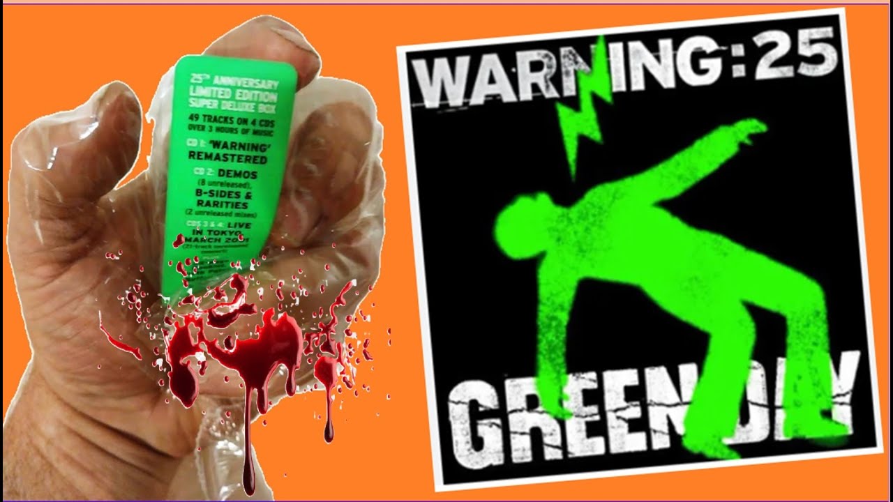 Распаковка делюкс-диска Green Day Warning 25 (Моя жизнь изменилась)