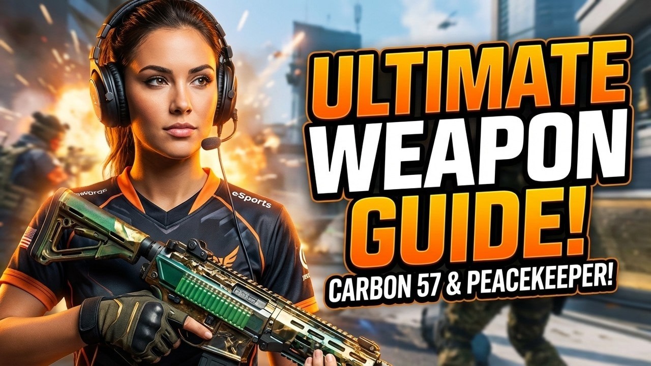 CODBO7 All Three Weapons Carbon 57 Peacekeeper MK1 And Sturmwolf 45