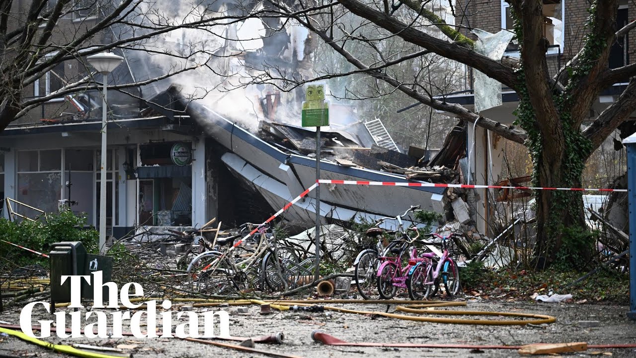 Rescuers search for survivors after apartment block blast in The Hague