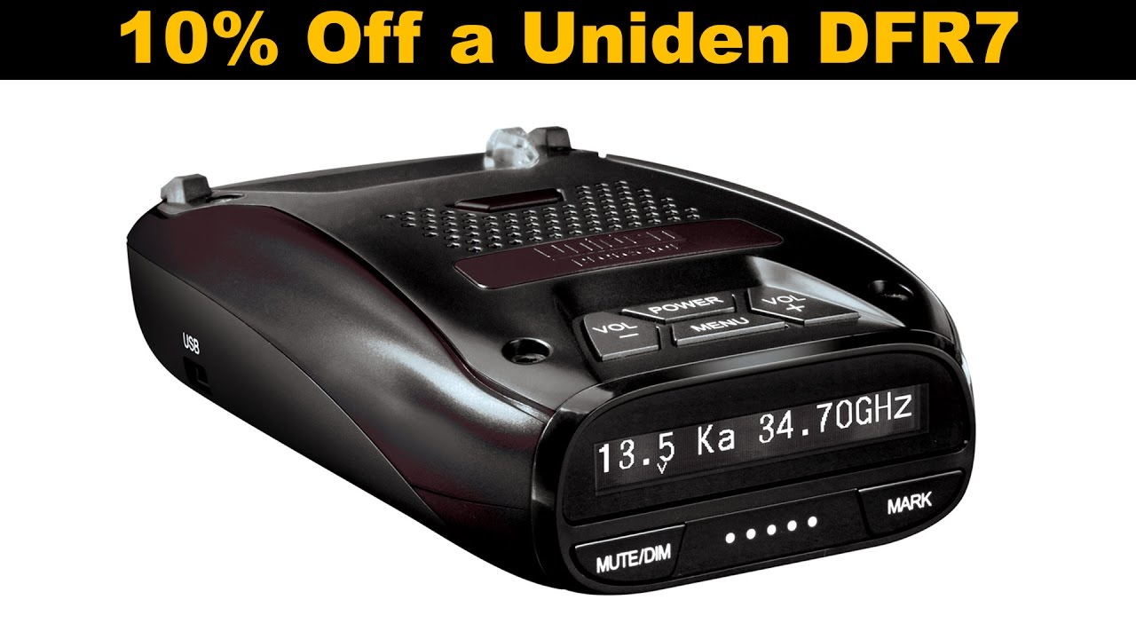 How to save 10% on a Uniden DFR7