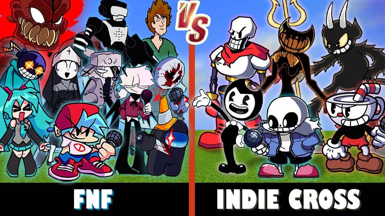 FNF vs. Indie Cross | Minecraft (EH?)