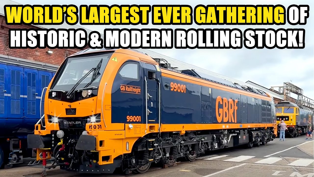Greatest Gathering Sunday FINALE! + a ride on the BLS Shuttle, 5043 + 37240, first departures & MORE