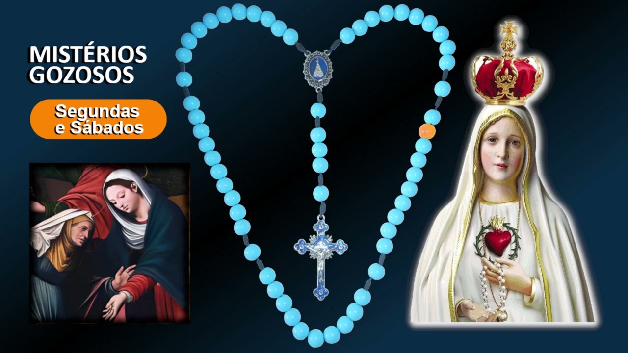 Terço Mariano - Segunda-feira - Mistérios Gozosos