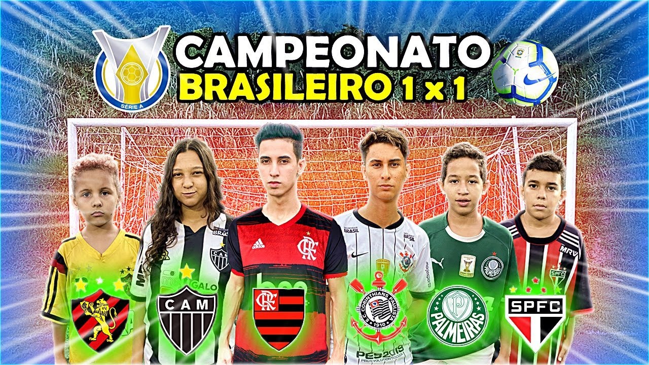 CAMPEONATO BRASILEIRO JOGO 1 vs 1 ÉPICO! DESAFIOS DE FUTEBOL ‹ Rikinho ›