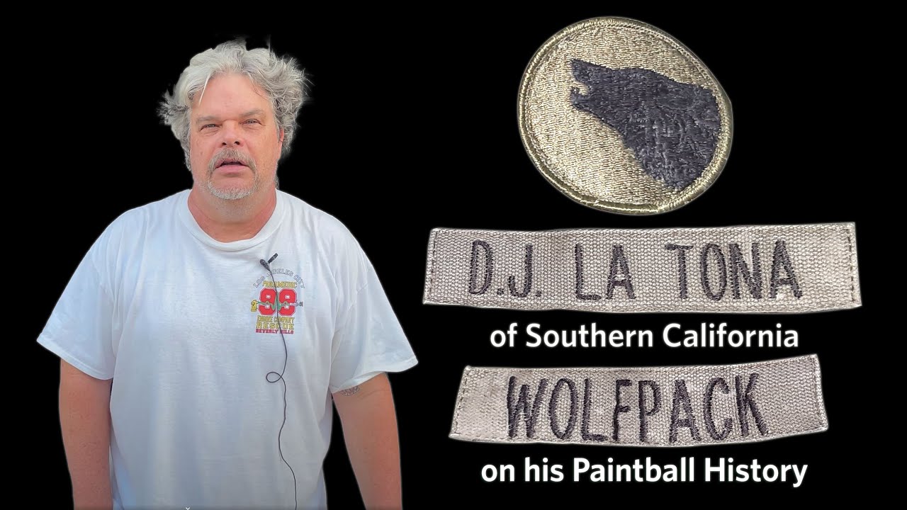 DJ La Tona on Wolfpack and Who Are Those Guys Paintball Teams in the 1980s