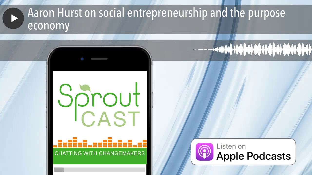 Aaron Hurst on social entrepreneurship and the purpose economy