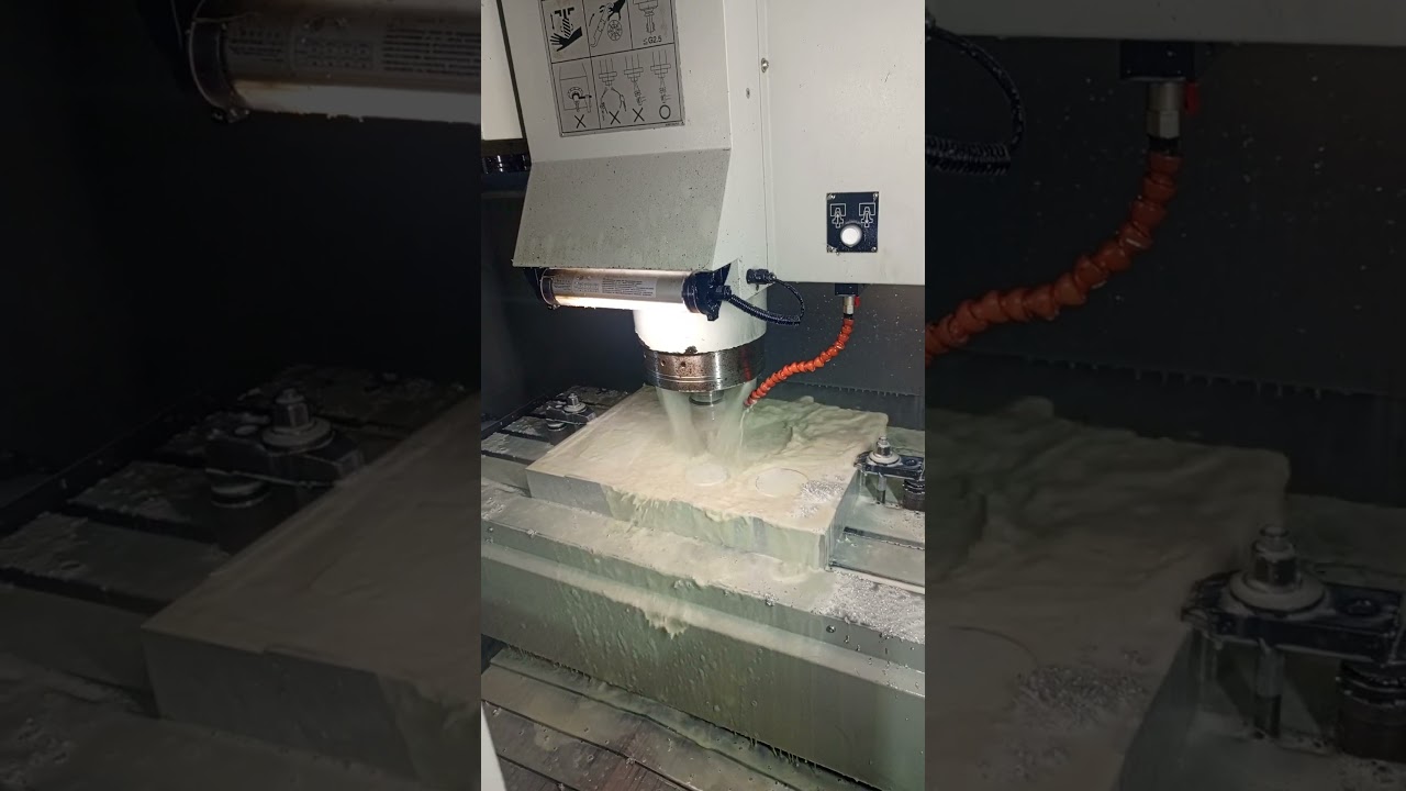 3 Eksen CNC FREZE al&uuml;minyum işleme beğeni ve kanalıma abone olursanız sevinirim