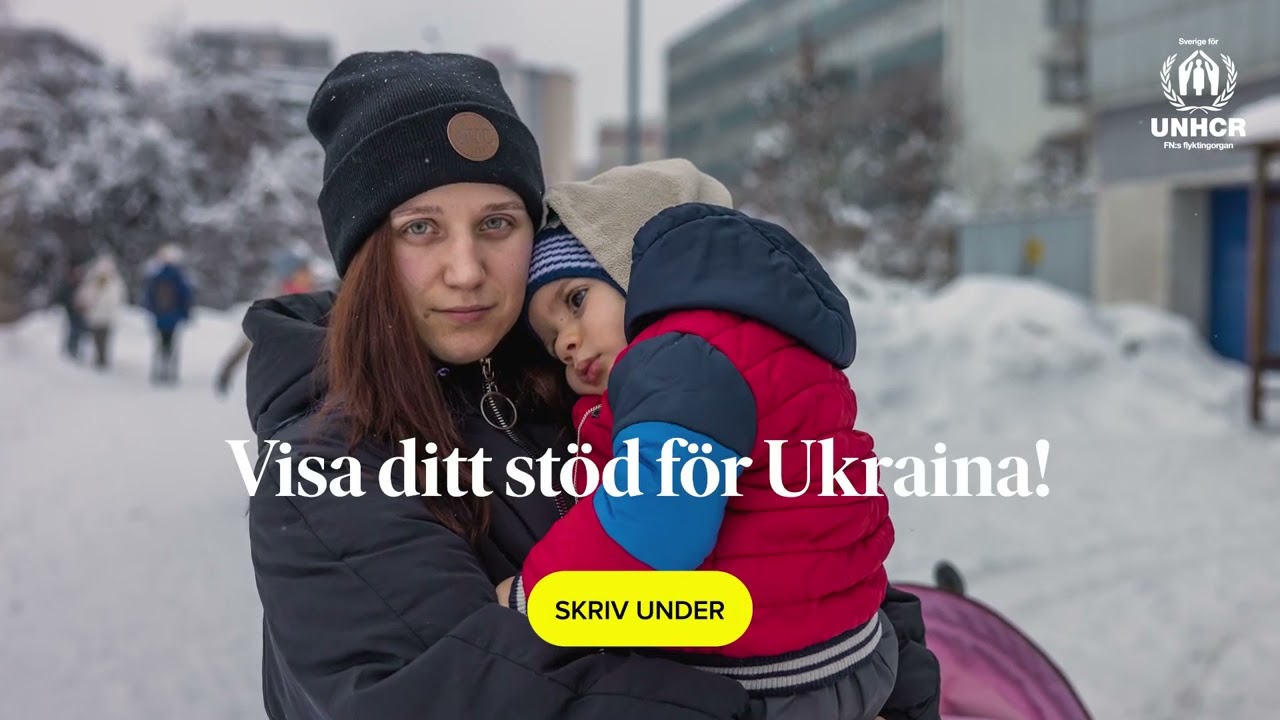 Visa Ukraina att de inte står ensamma