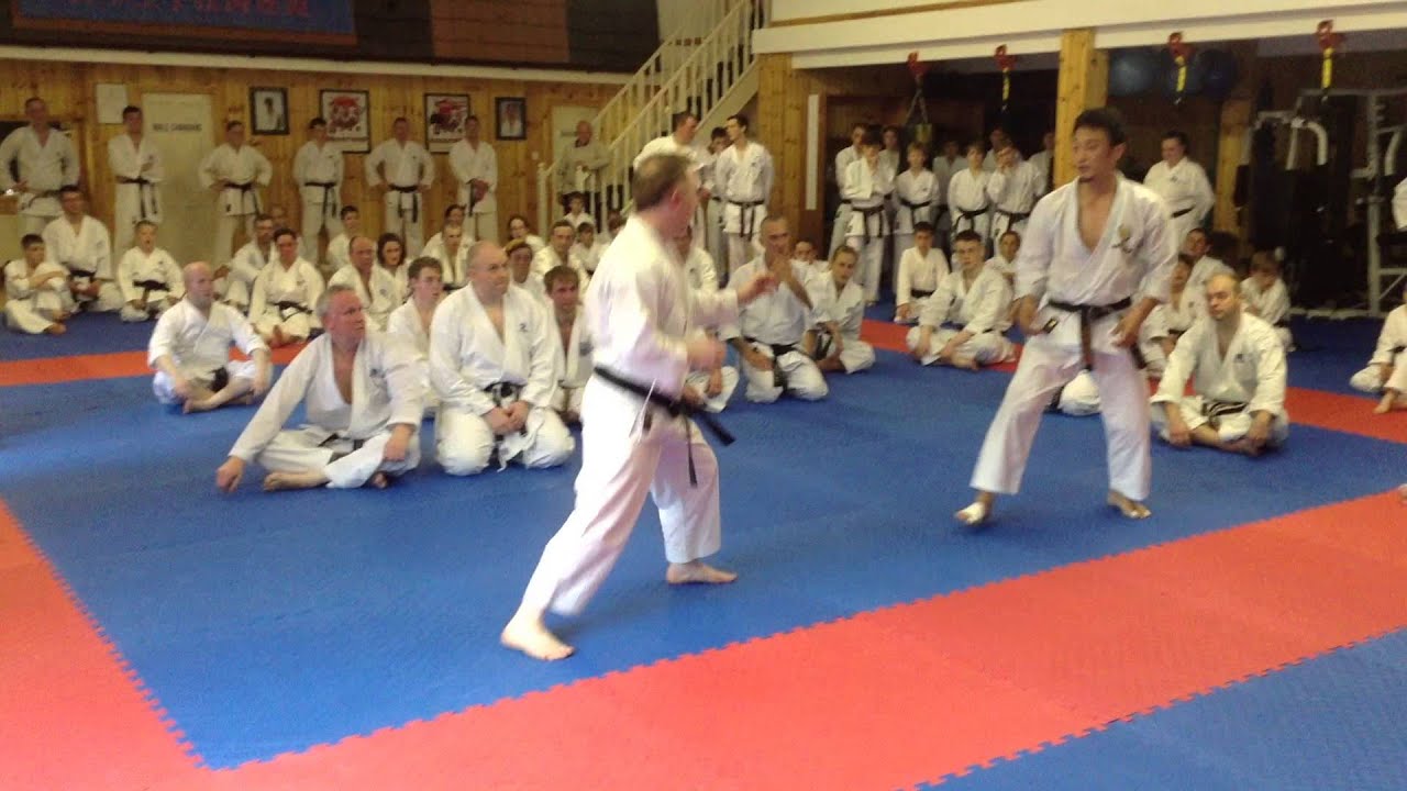 Yamaguchi Sensei JKS Scotland Honbu Dojo