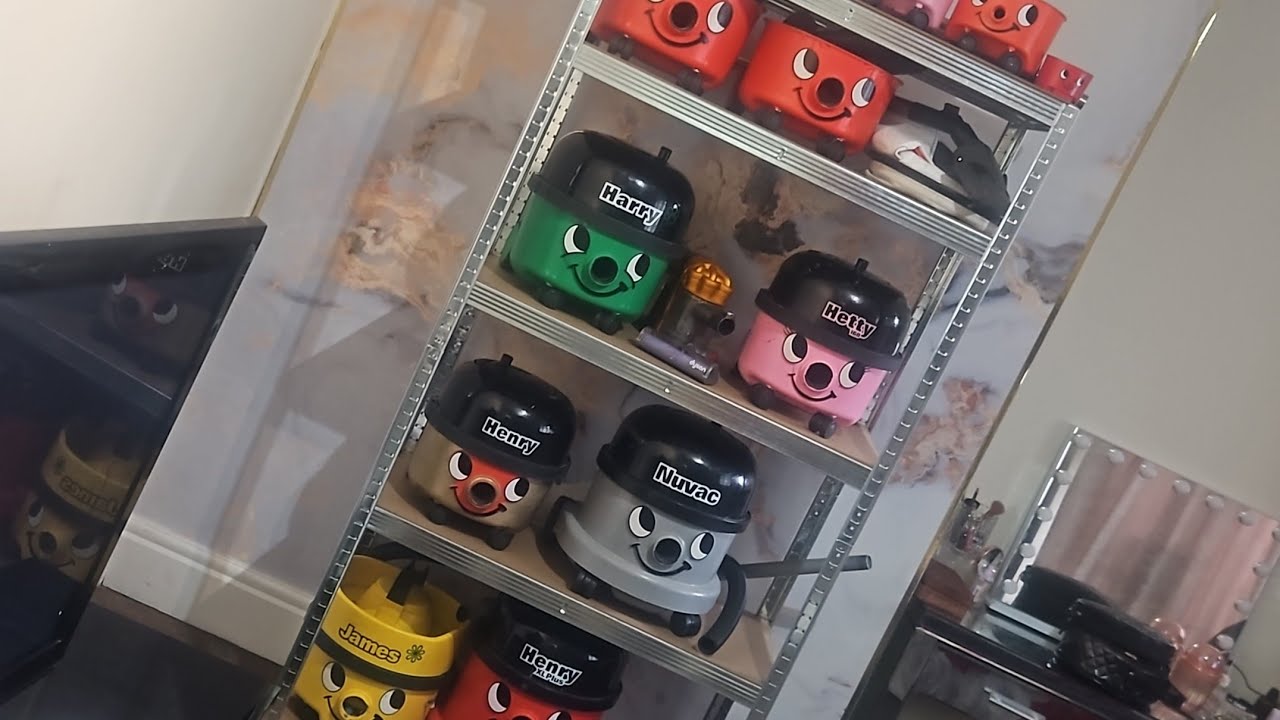 ULTIMATE RANKING OF OUR HENRY HOOVER COLLECTION! New storage system for all our vacuum cleaners!