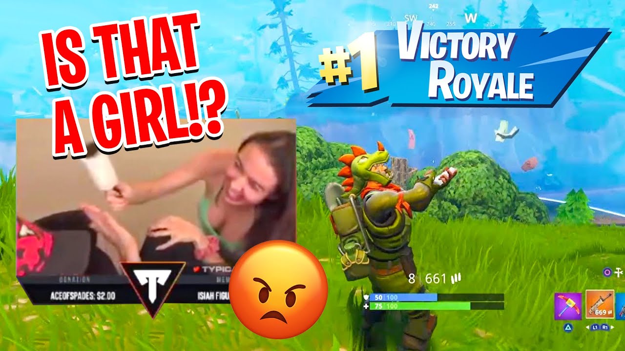 I CAUGHT Typical Gamer playing with a GIRL! (Fortnite Funny Moments)