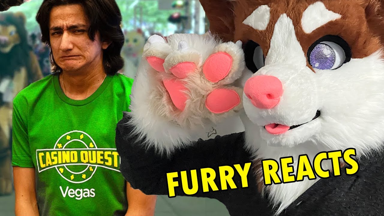 Non-Furry Goes to Furry Convention! [Papa Reacts]