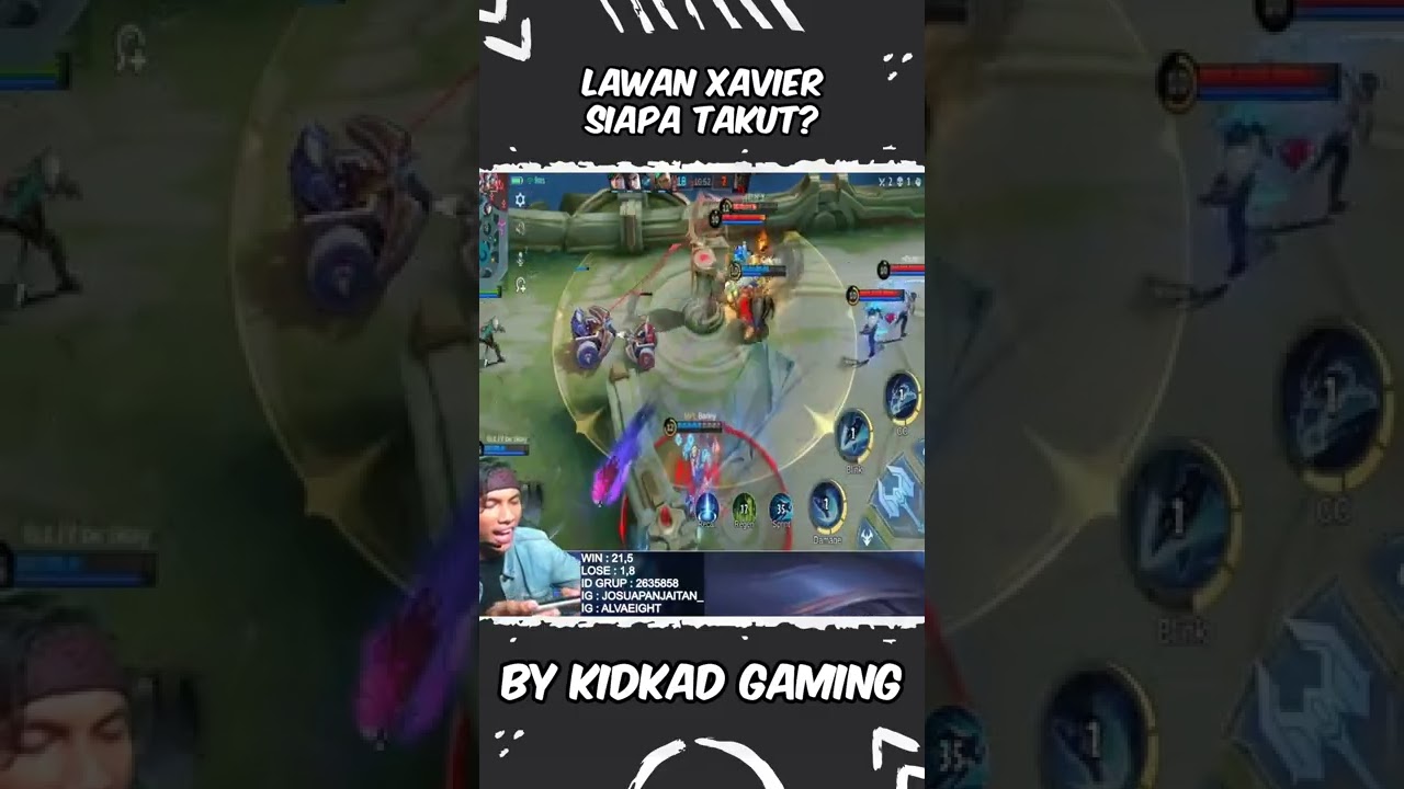 KIDKAD GAMING LAWAN XAVIER? MOONTON BERCANDA!
