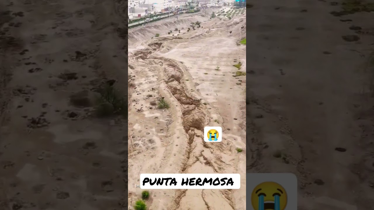 PUNTA HERMOSA ASI PASO EL HUAICOS #huaico #puntahermosa #puntaHermosaPeru