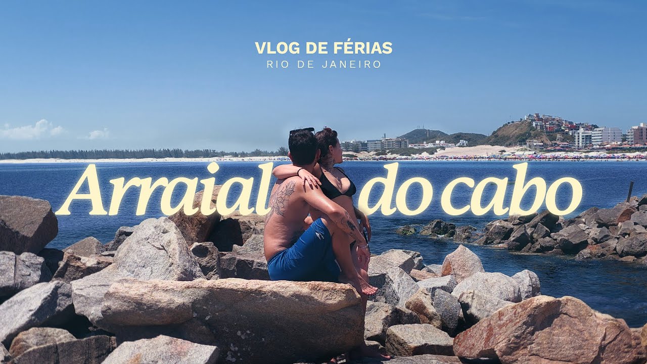 Vlog de férias | Final de ano em Arraial do cabo, Rio de janeiro