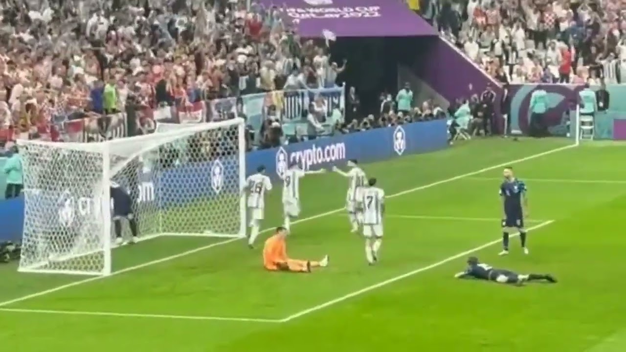 Julian Alvarez solo goal vs Croatia