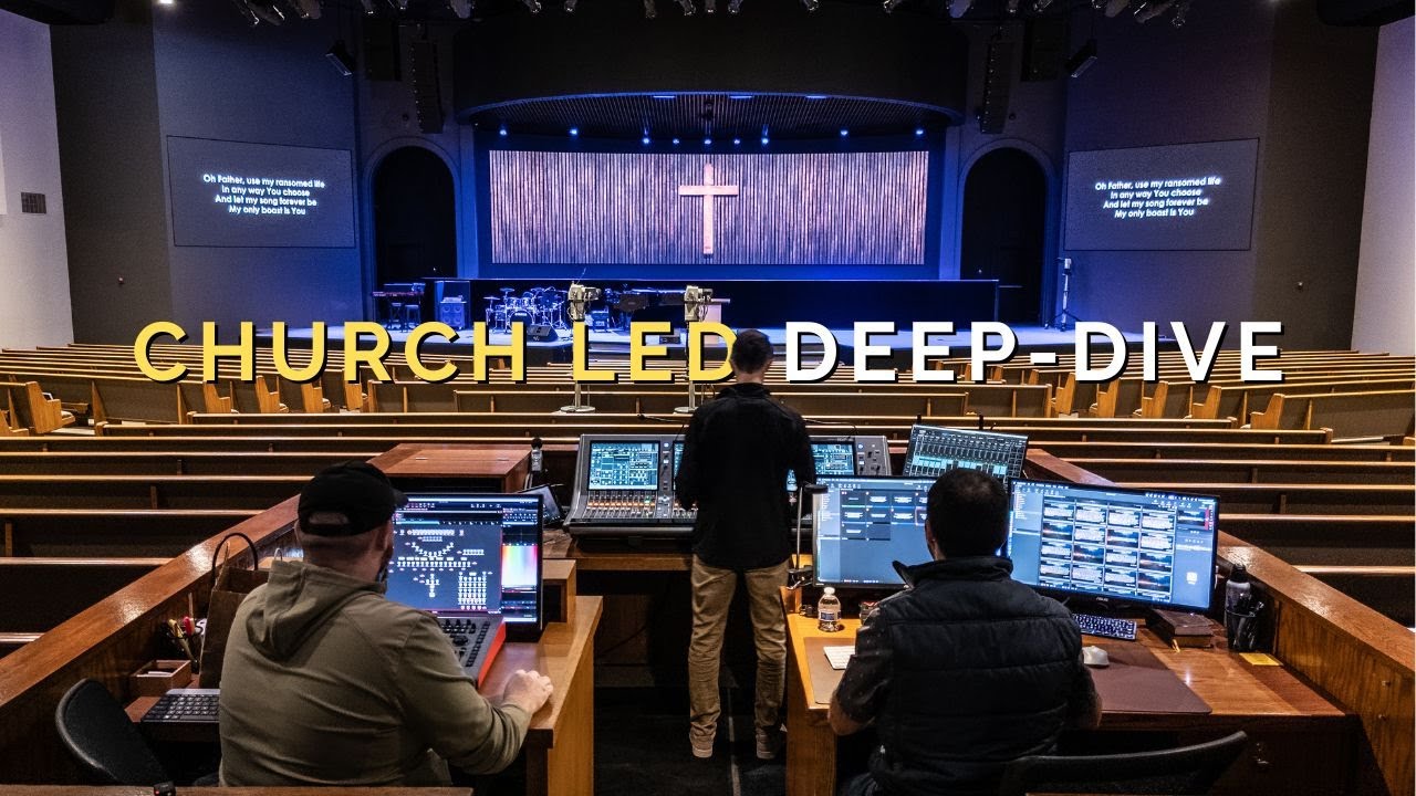CURVED LED Widescreen System for Churches